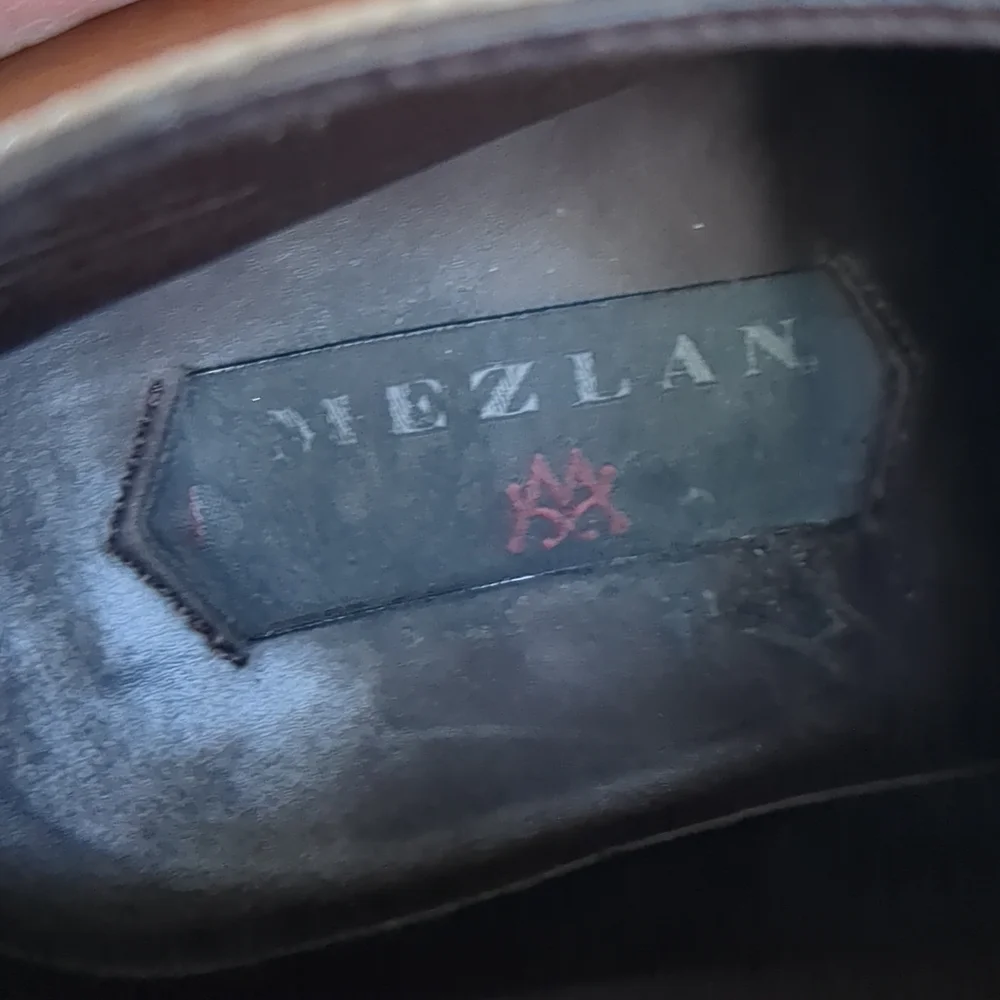 Mezlan Usini Leather‎ Chukka Boots Size 8.5 M Brown
